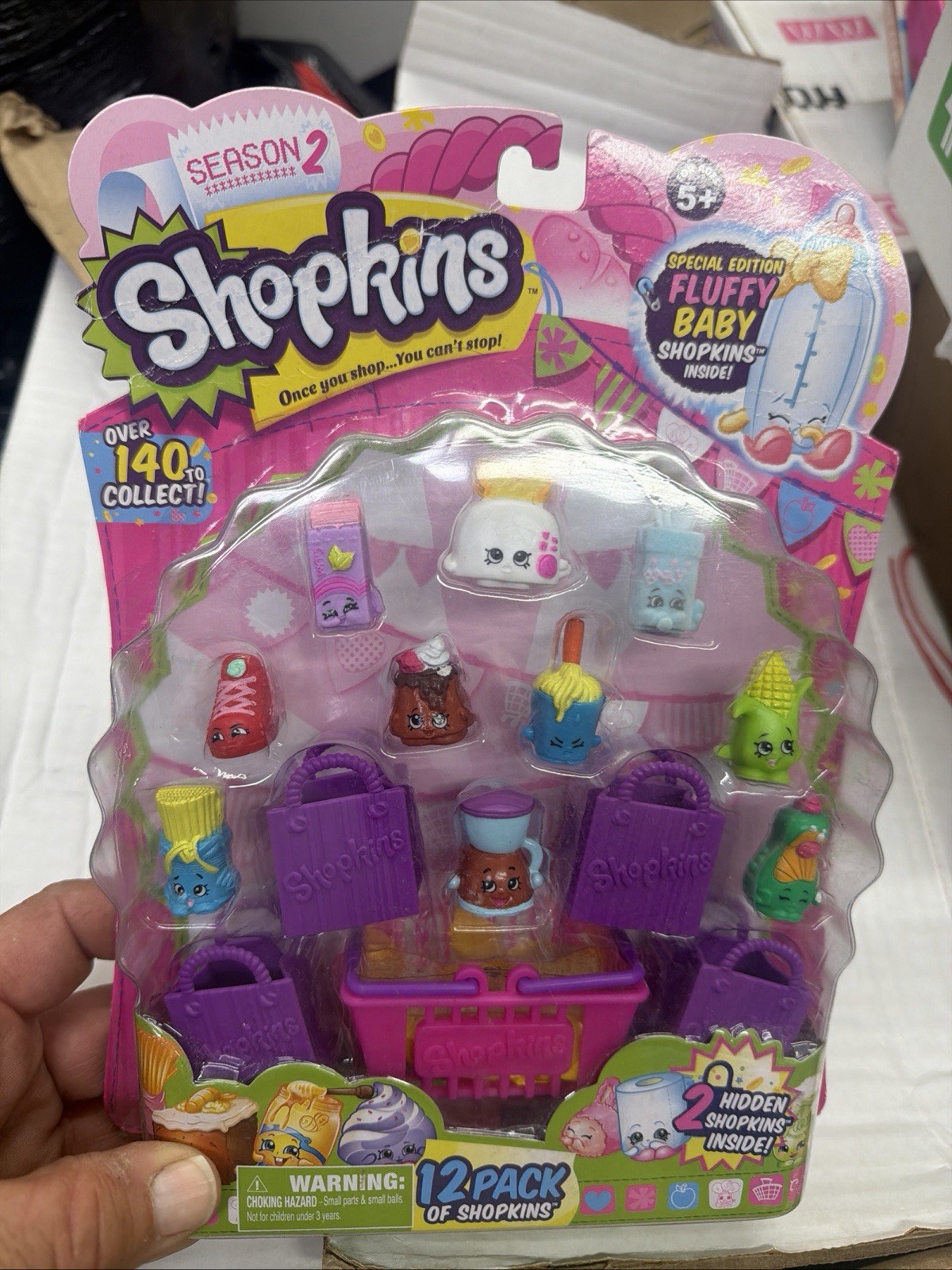 Shopkins Season 2, 12 pack Special Edition Fluffy Baby Bottle Shopkins Season 2, 12 pack Special Edition Fluffy Baby Bottle