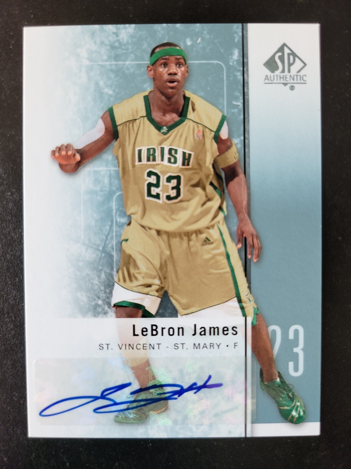 2011-12 SP Authentic - LeBron James #2 Autographs (AU)