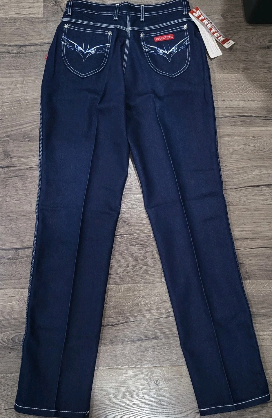 Vintage Braxton Women\'s Blue High Rise 80s Jeans NOS