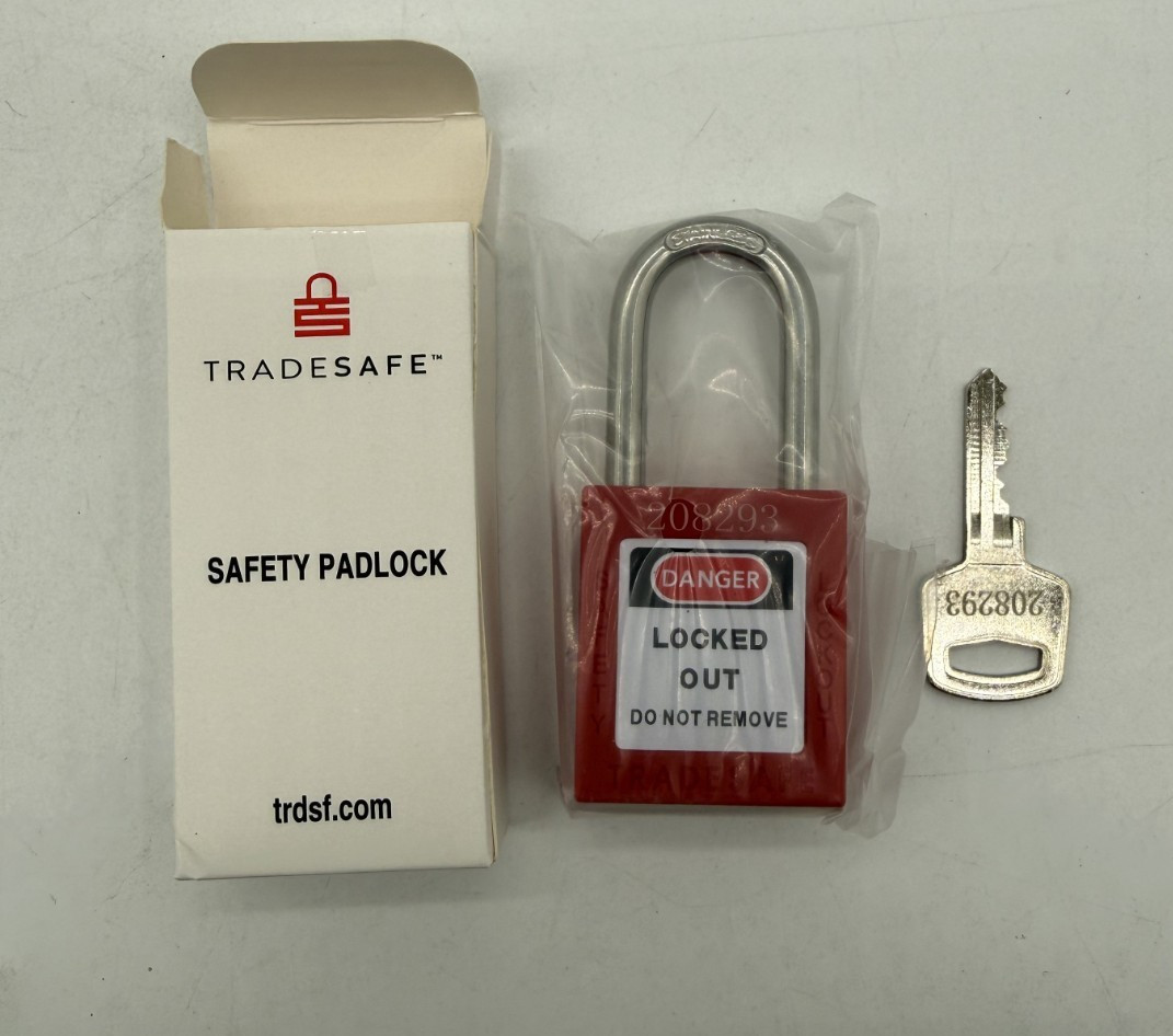 Tradesafe Lockout Tagout Locks 10pk