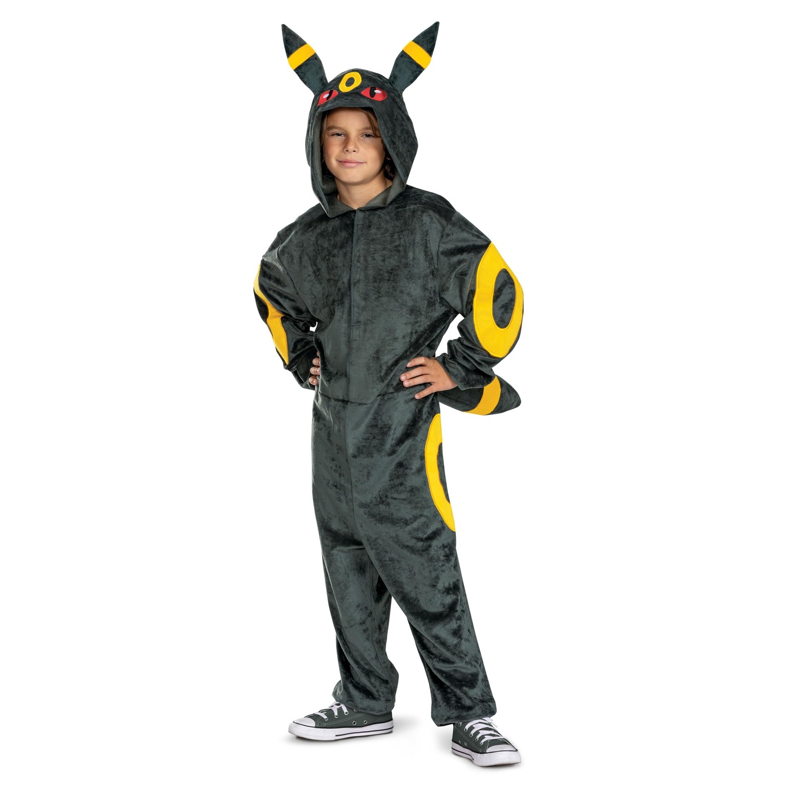 Deluxe Kids Pokemon Umbreon Costume with Ears & Tail | Size 10-12 Cosplay