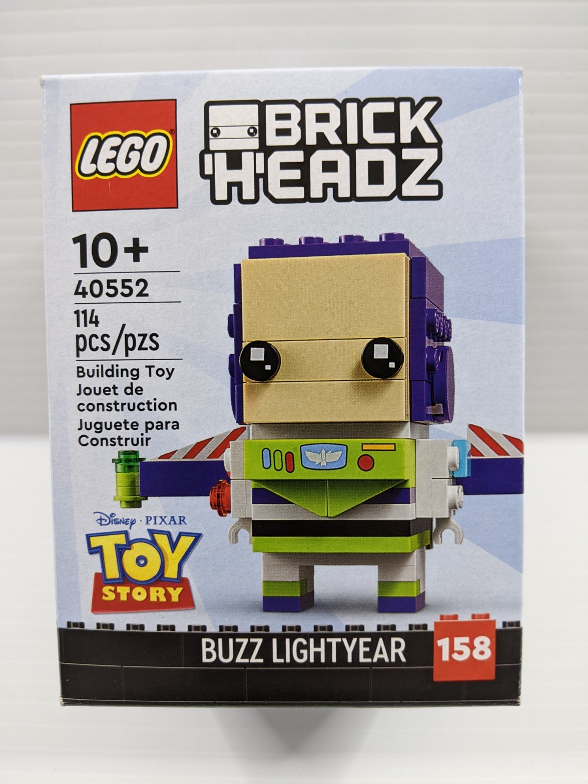 LEGO Brickheadz 40552: Buzz Lightyear - 114 Pcs - New. Sealed. Retired.