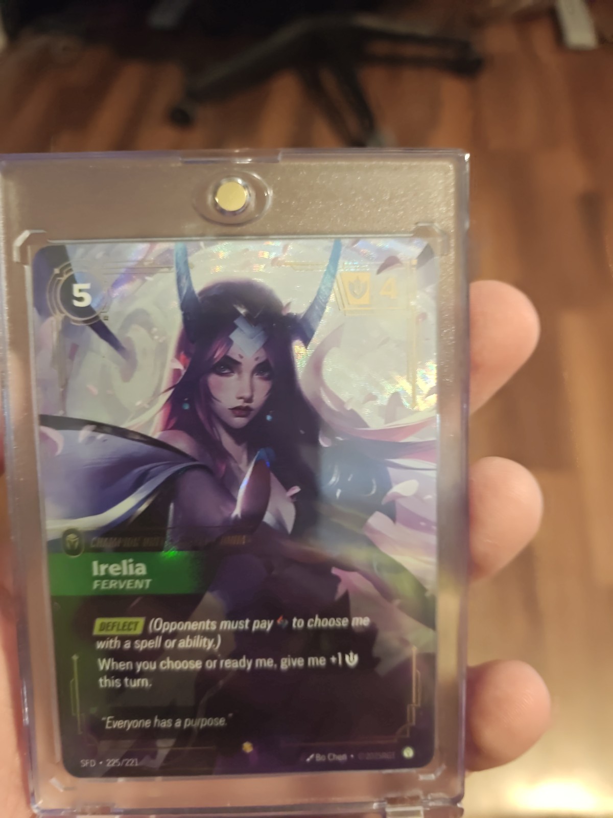 Irelia Fervent Overnumber Near Mint