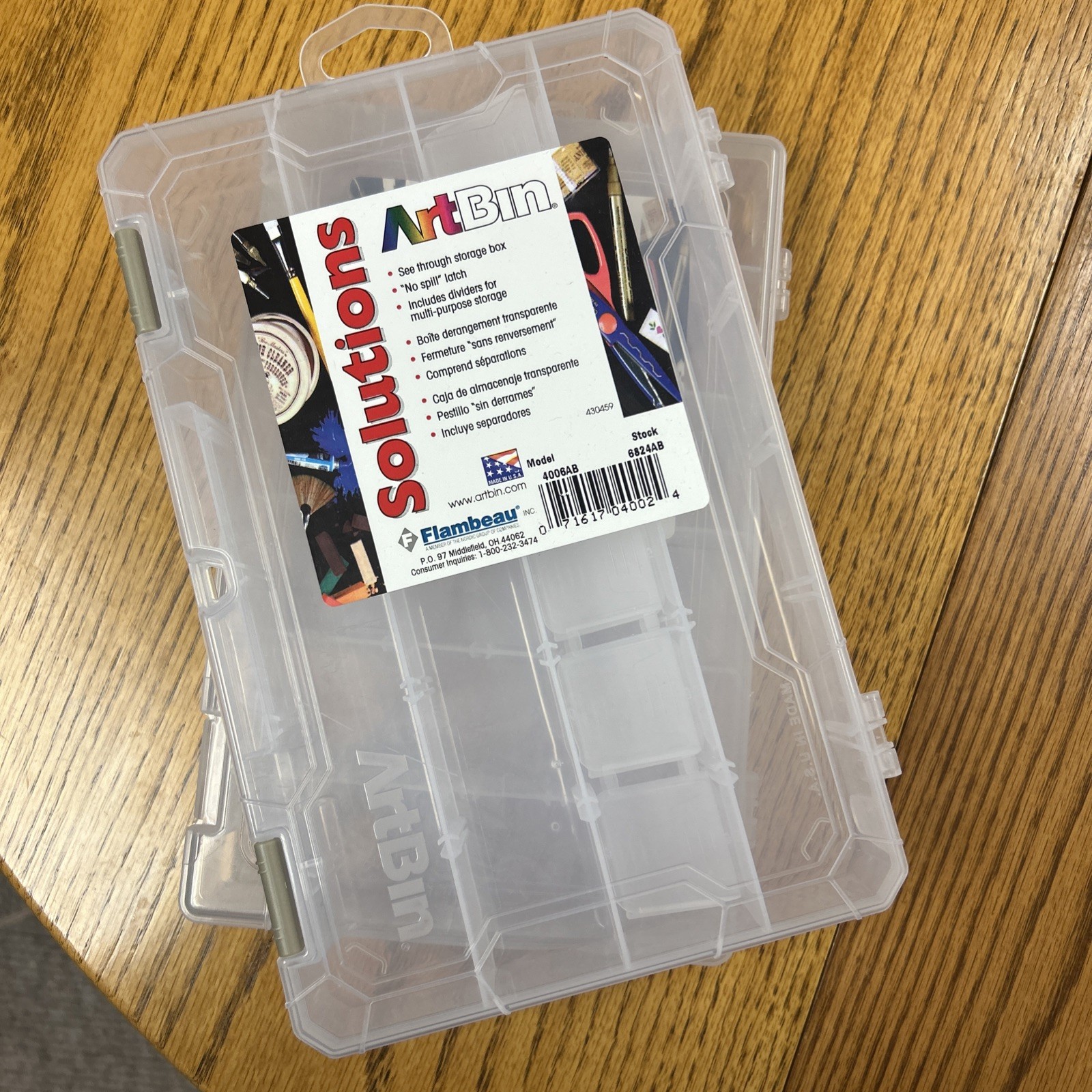 ArtBin Solutions Storage Container 4006AB Set Of 2 ArtBin Solutions Storage Container 4006AB Set Of 2