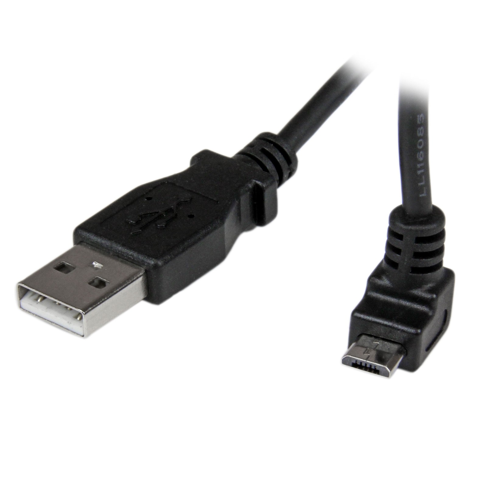 StarTech.com 1m Micro USB Cable Cord - A to Up Angle Micro B - Up Angled Micro
