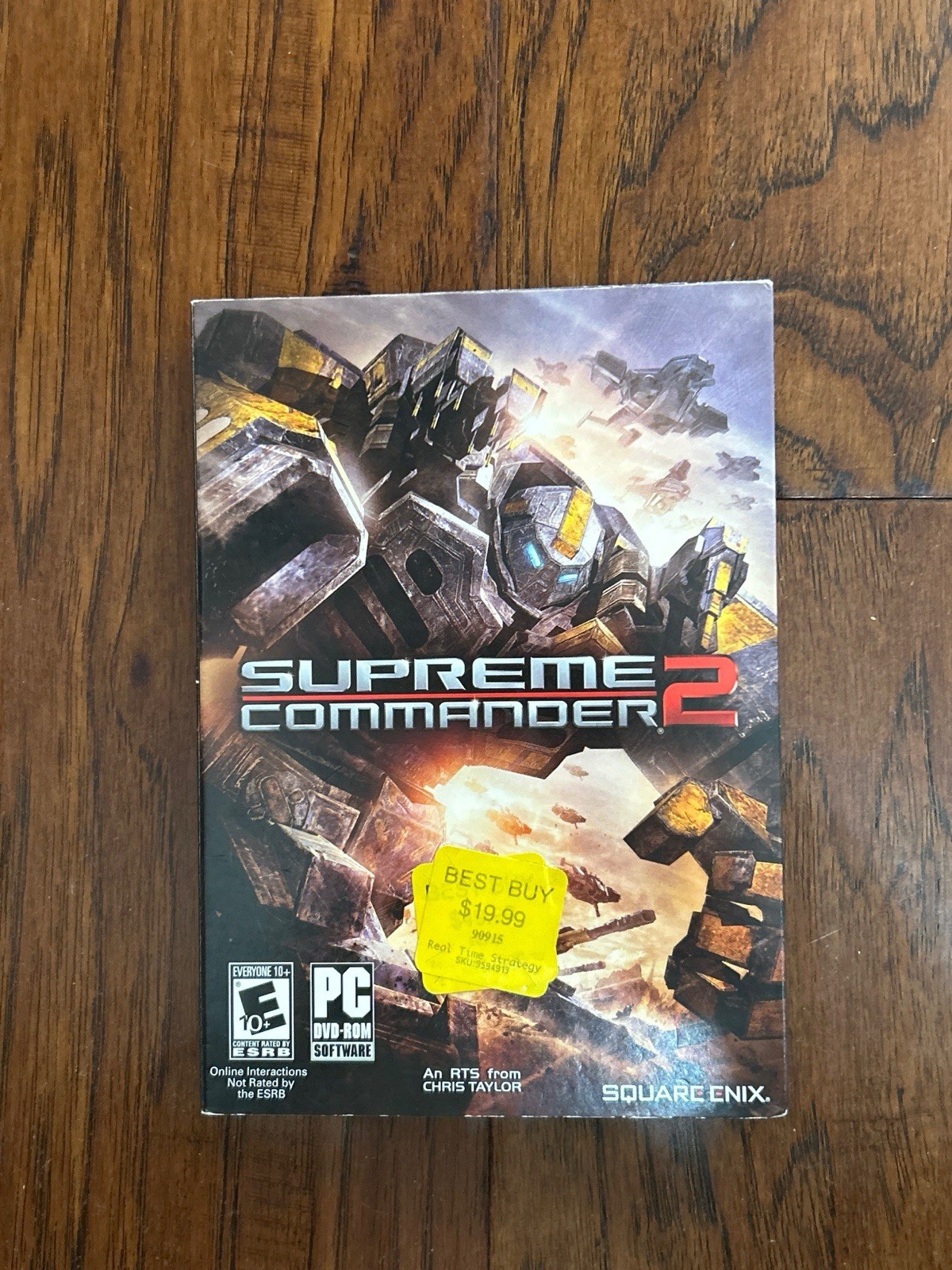 Supreme Commander 2 PC DVD-ROM Video Game Square Enix RTS RTS Game 