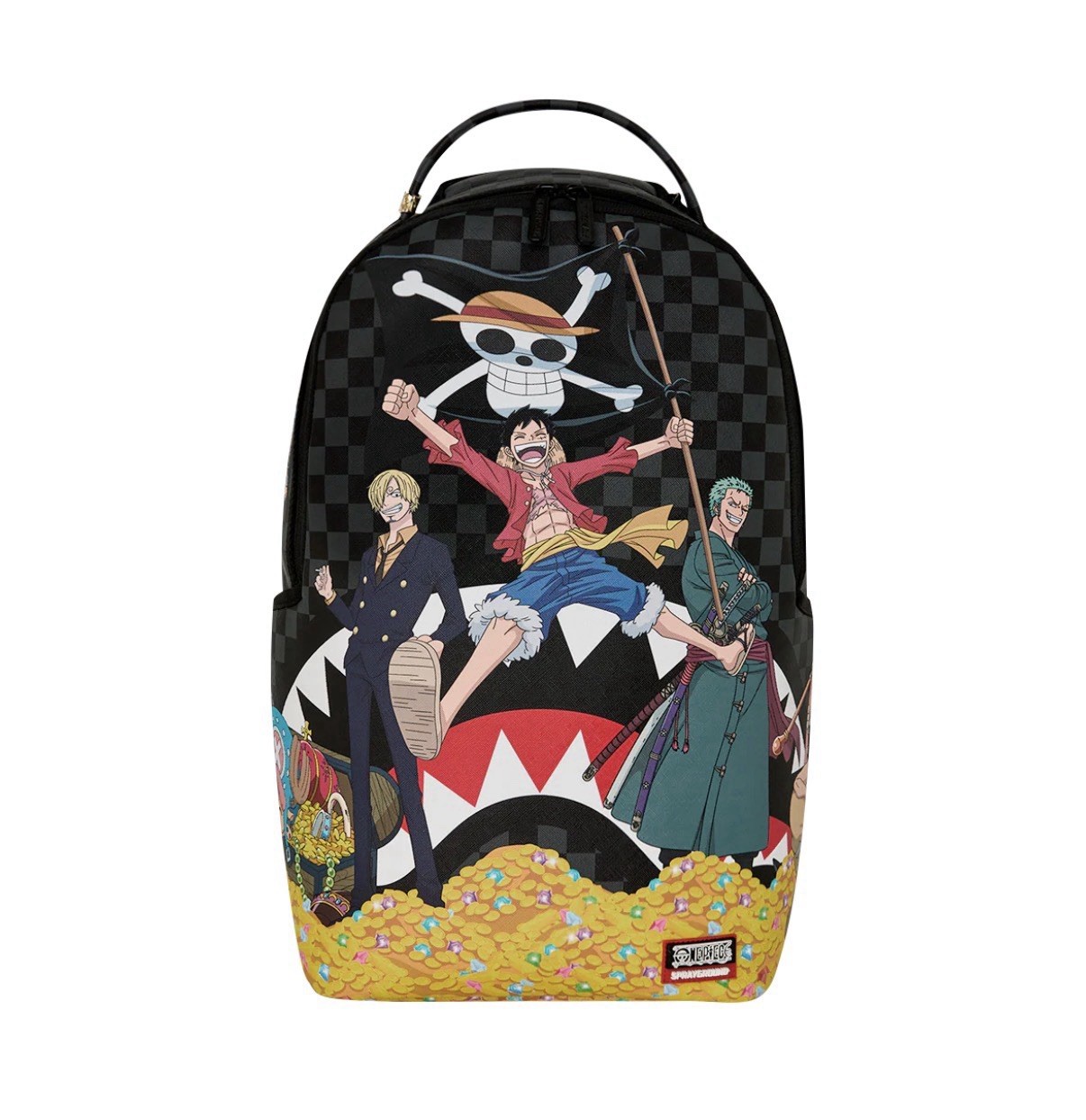 SPRAYGROUND ONE PIECE STRAW TREASURE HUNT BACKPACK