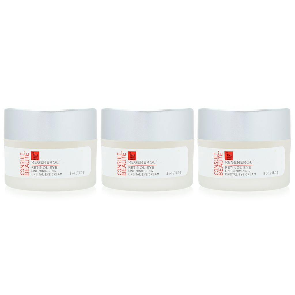 Consult Beaute Regenerol Retinol Eye Cream Trio 3-for-1