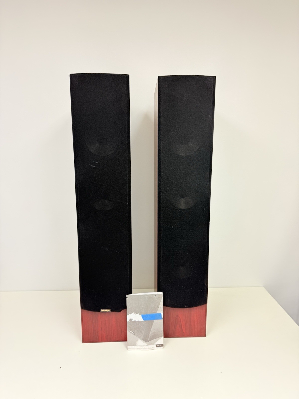 Paradigm Legend v.3 Speaker Set Tested W/ Covers Paradigm Legend v.3 Speaker Set Tested W/ Covers