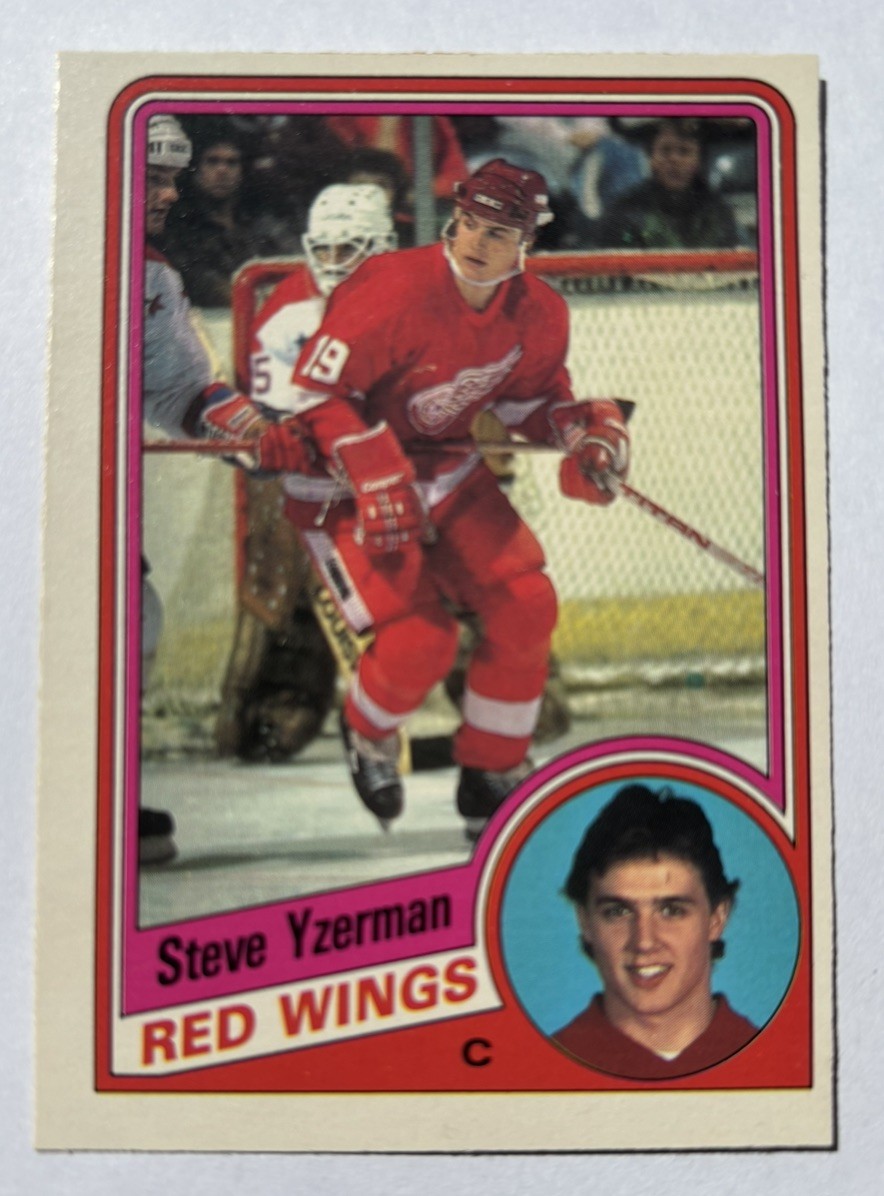 1984-85 Topps - Steve Yzerman #49 (RC)