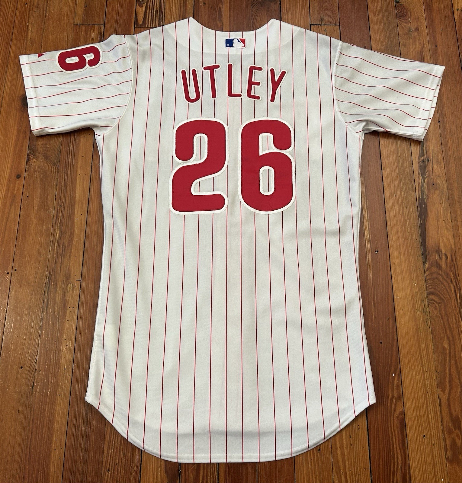 Philadelphia Phillies Chase Utley Authentic Majestic Jersey Size 40 Medium Vinta Philadelphia Phillies Chase Utley Authentic Majestic Jersey Size 40 Medium Vinta