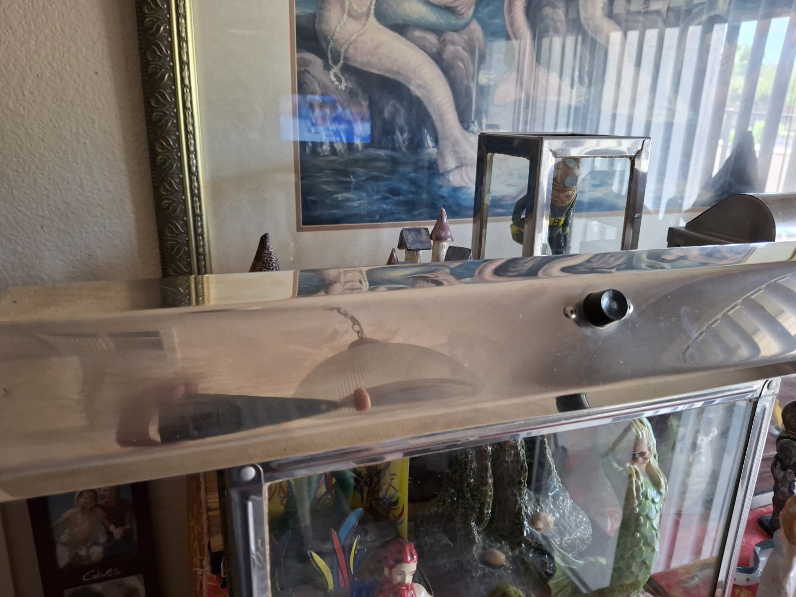 Vintage Old Aquarium Fishtank Metaframe 20\ Vintage Old Aquarium Fishtank Metaframe 20\