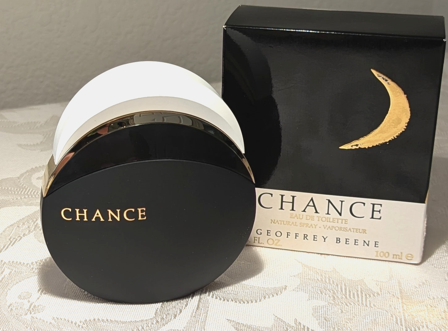 Geoffrey Beene CHANCE 3.3OZ~100ml Eau de Toilette for women Vintage Original NIB Geoffrey Beene CHANCE 3.3OZ~100ml Eau de Toilette for women Vintage Original NIB