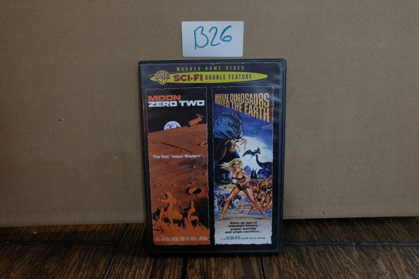 Sci Fi Double Feature Moon Zero Two / When Dinosaurs Ruled The Earth (DVD)#B26 Sci Fi Double Feature Moon Zero Two / When Dinosaurs Ruled The Earth (DVD)#B26