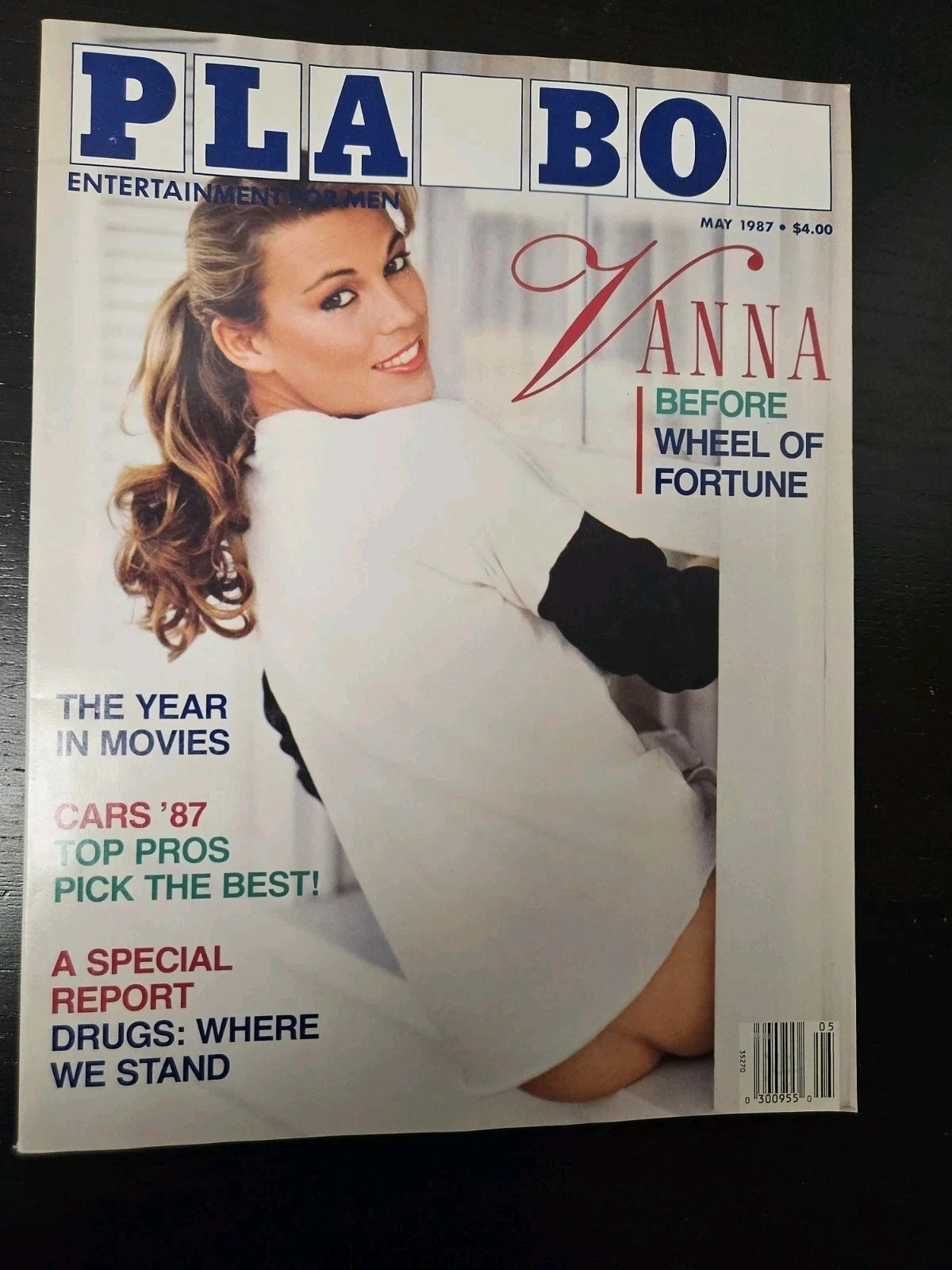 May 1987 Playboy Vanna White Pictorial Spread. The Year in Movies.