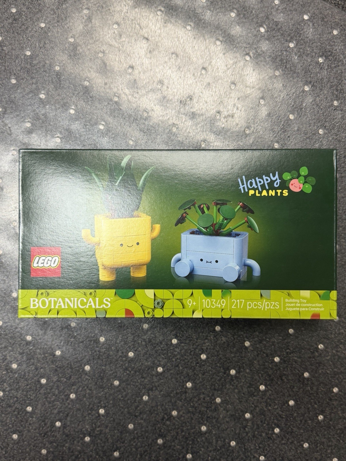 LEGO Botanicals Happy Plants 10349, 217pcs