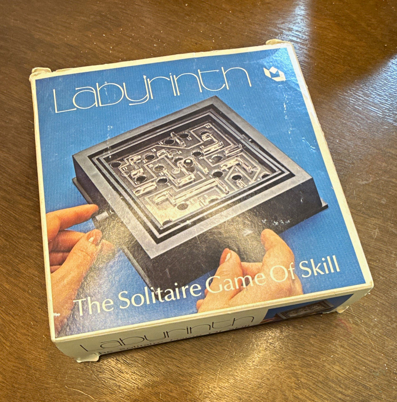 Mag-Nif Labyrinth Maze Skill Game Solitaire 1 Player Vintage 1979 Original Box