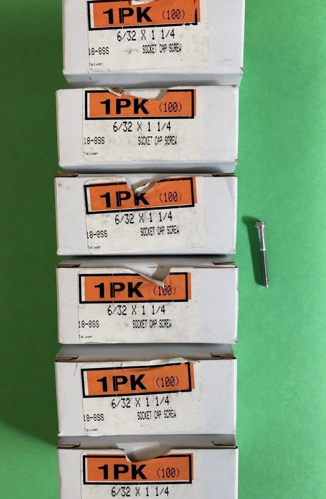 6/32 x 1 1/4 6/32 x 1 1/4