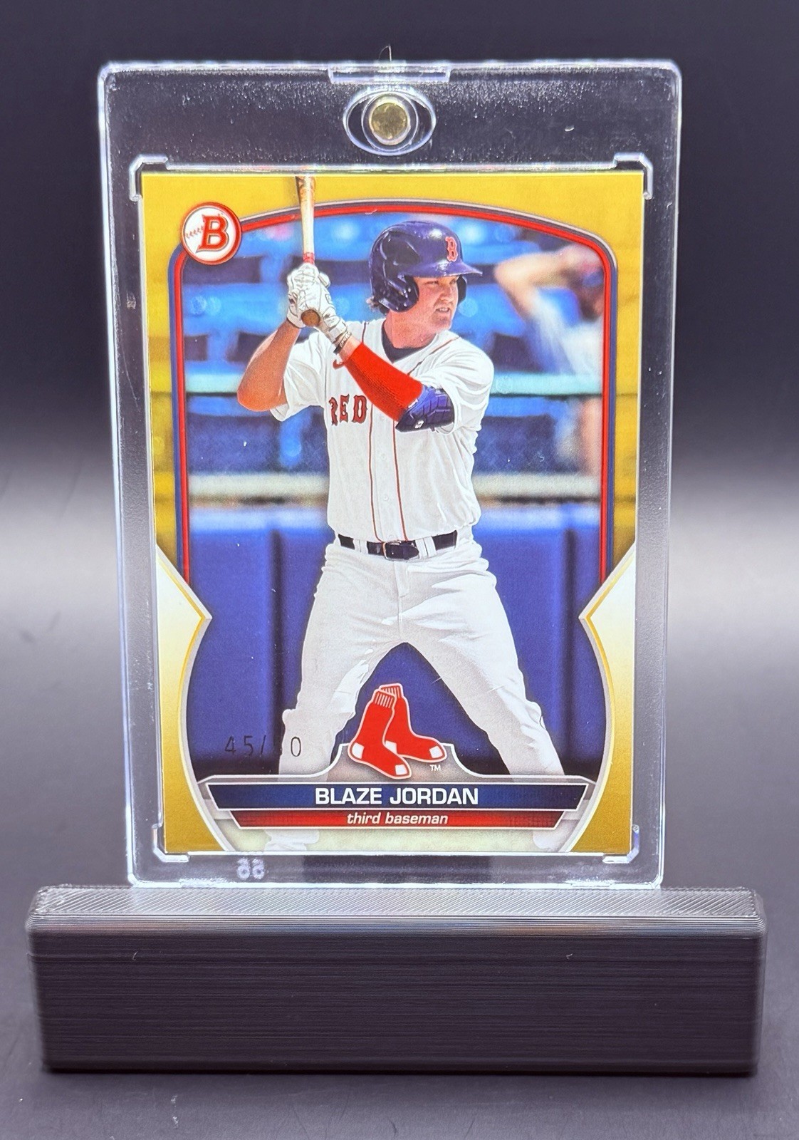 2023 Bowman BLAZE JORDAN Gold Refractor /50 🔥