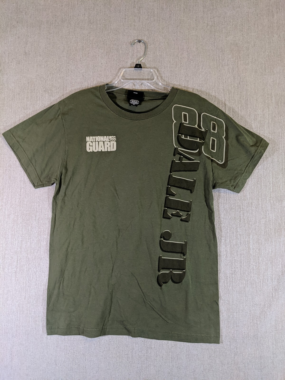 Chase Authentics Nascar Men\'s LARGE Shirt Cotton Dale Jr. 88 National Guard Chase Authentics Nascar Men\'s LARGE Shirt Cotton Dale Jr. 88 National Guard