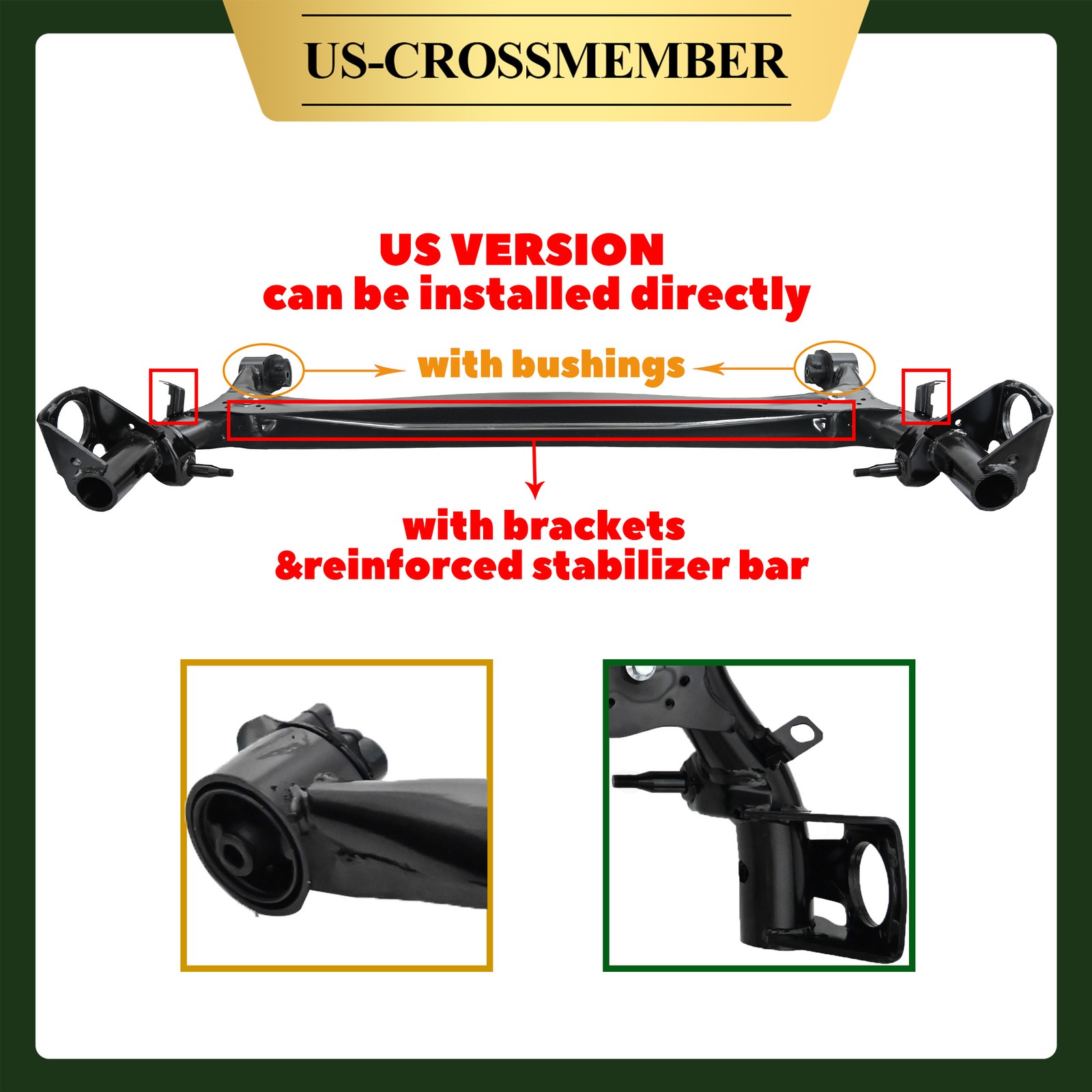 For 2002-2007 Toyota Corolla Crossmember Subframe Axle BEAM ASSY New For 2002-2007 Toyota Corolla Crossmember Subframe Axle BEAM ASSY New