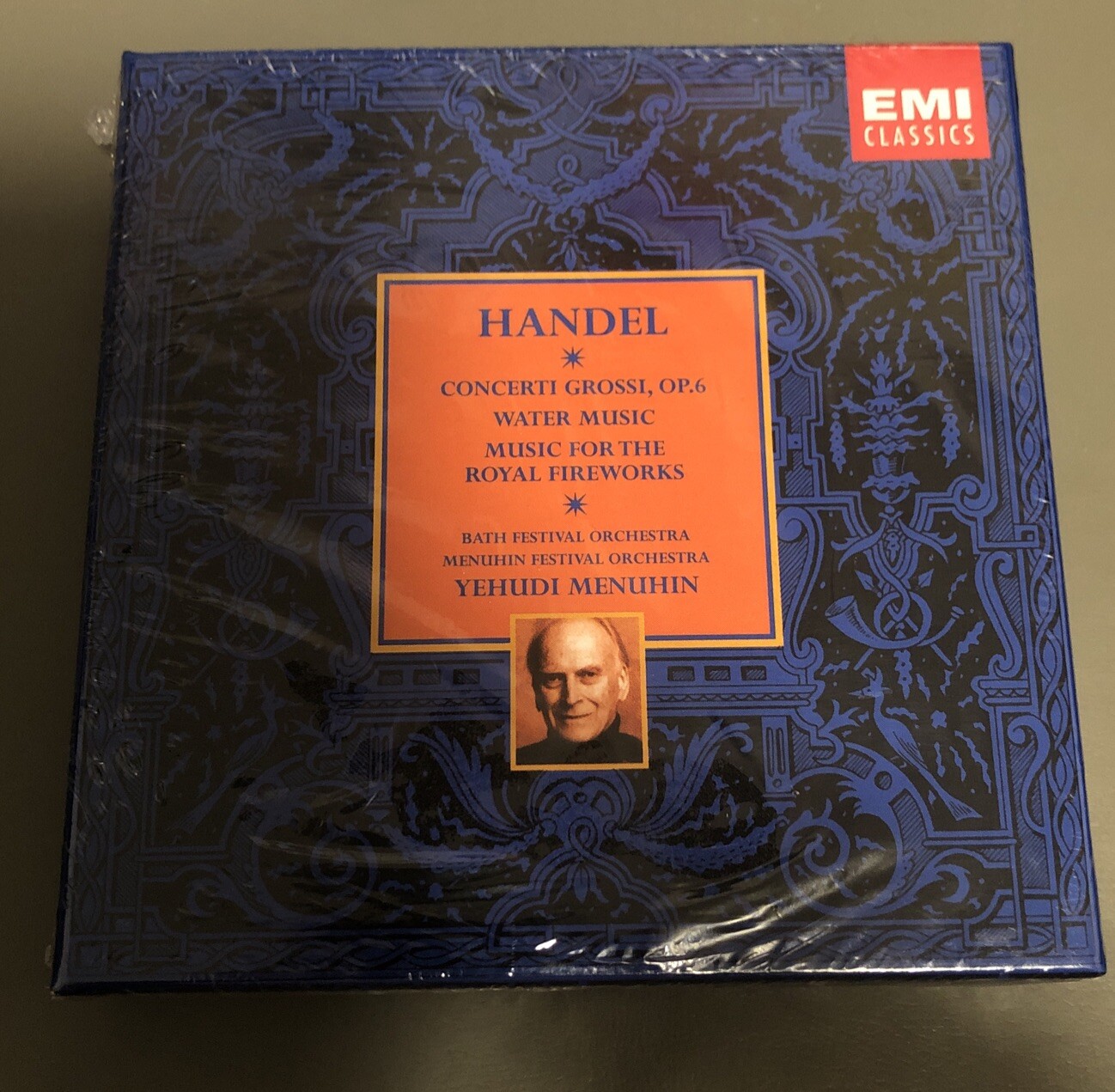 George Frideric Handel : 12 Concerti Grossi (Menuhin) CD 8 discs (2002) New George Frideric Handel : 12 Concerti Grossi (Menuhin) CD 8 discs (2002) New