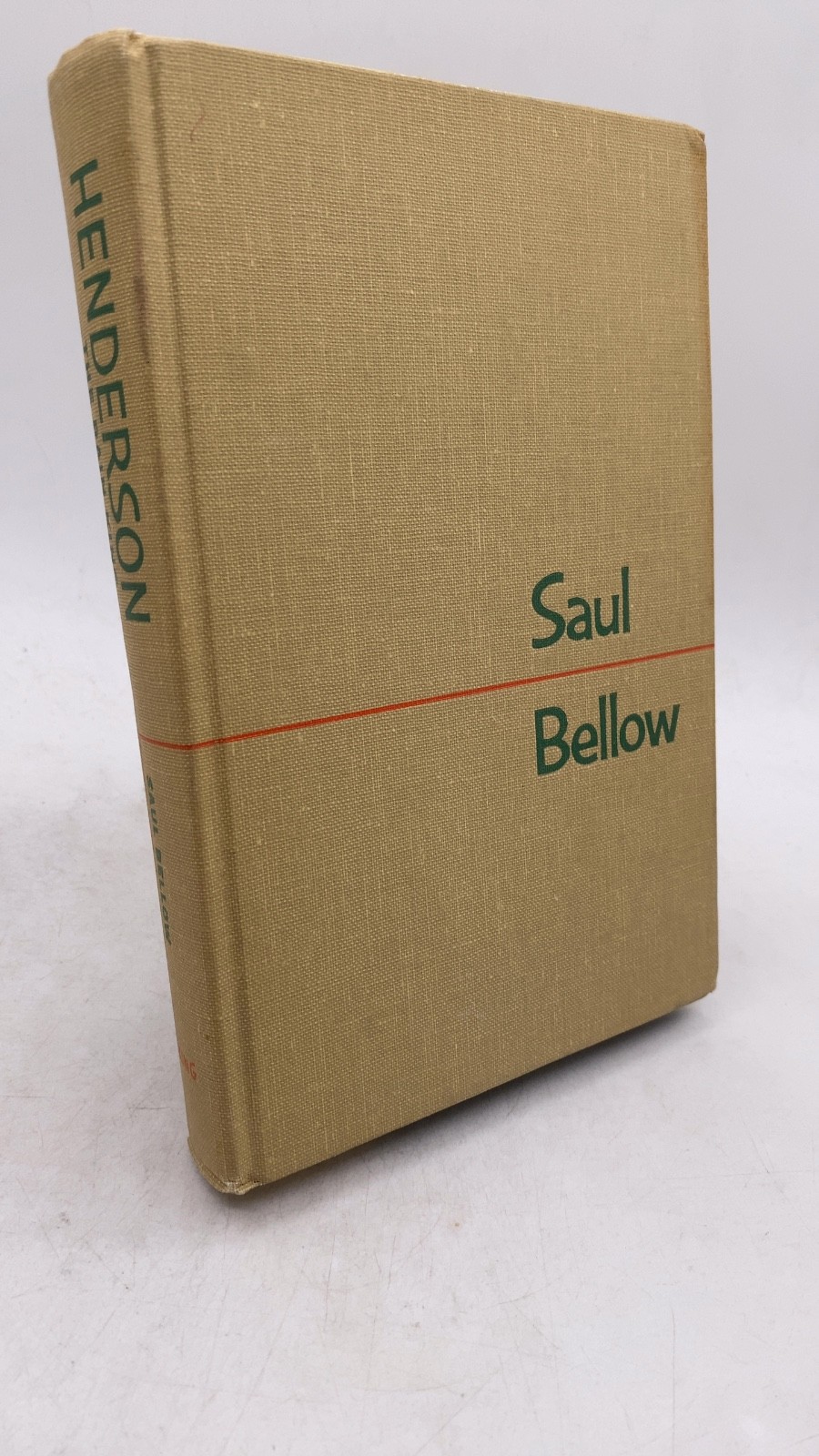 Henderson the Rain King Saul Bellow Hardcover 1959