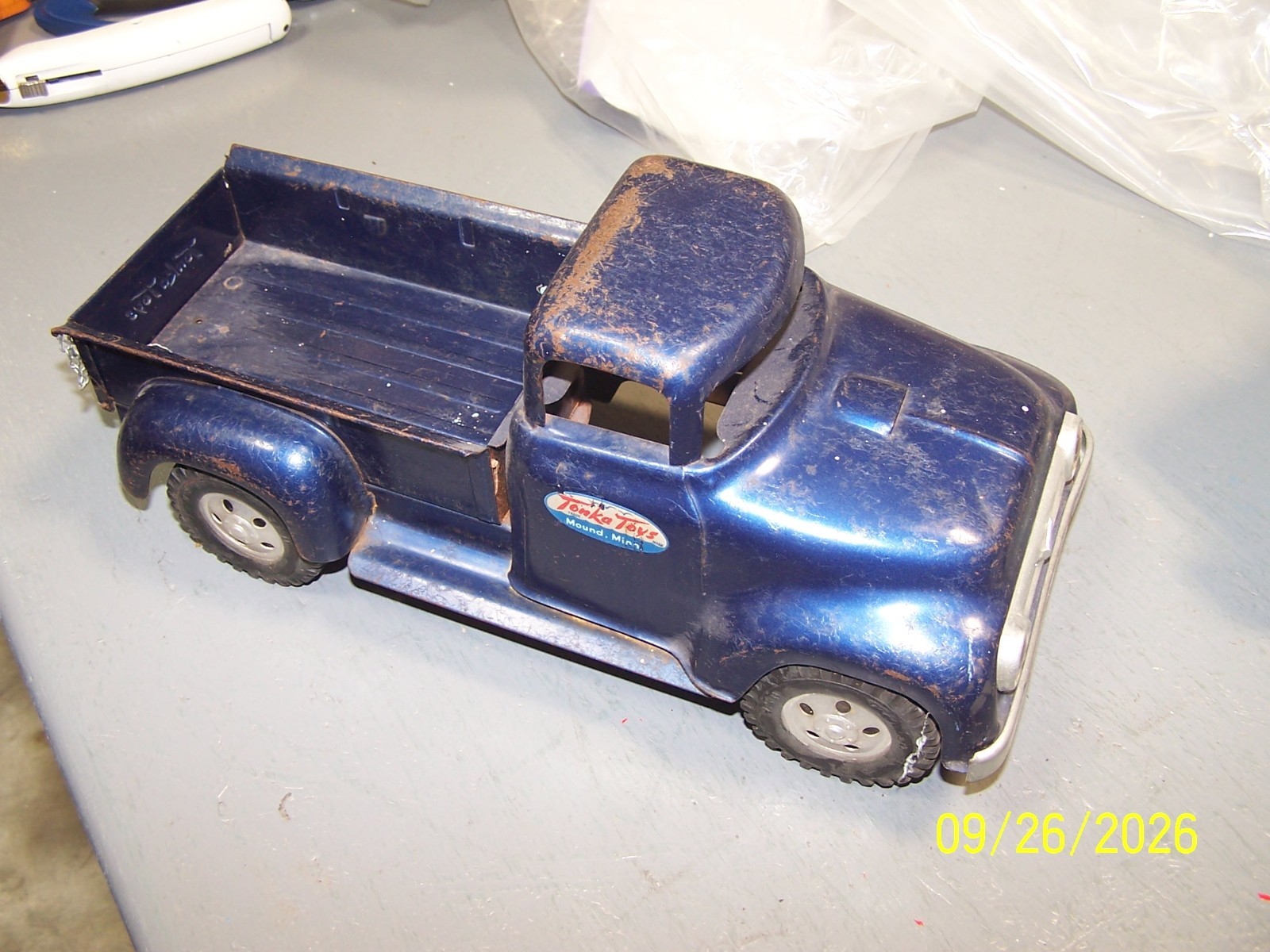 Vintage Pressed Steel 1957 Tonka Pickup Truck