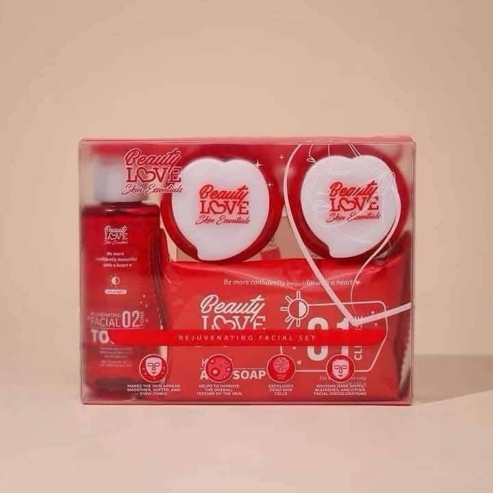 Beauty Love Skin Essentials Rejuvenating Facial Set