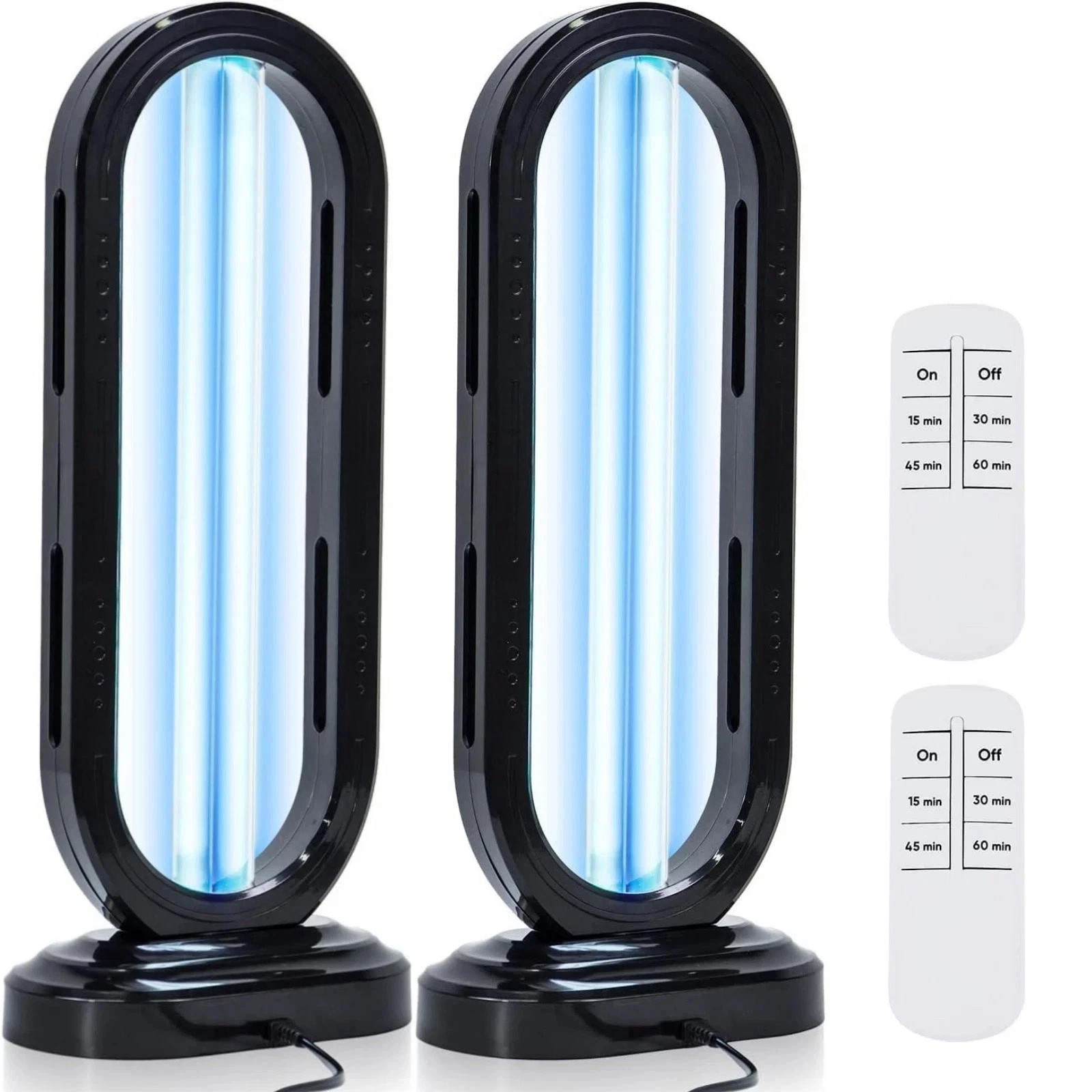 2PCS Ultraviolet Sterilization Light Household Lamp Germicidal Disinfection Home