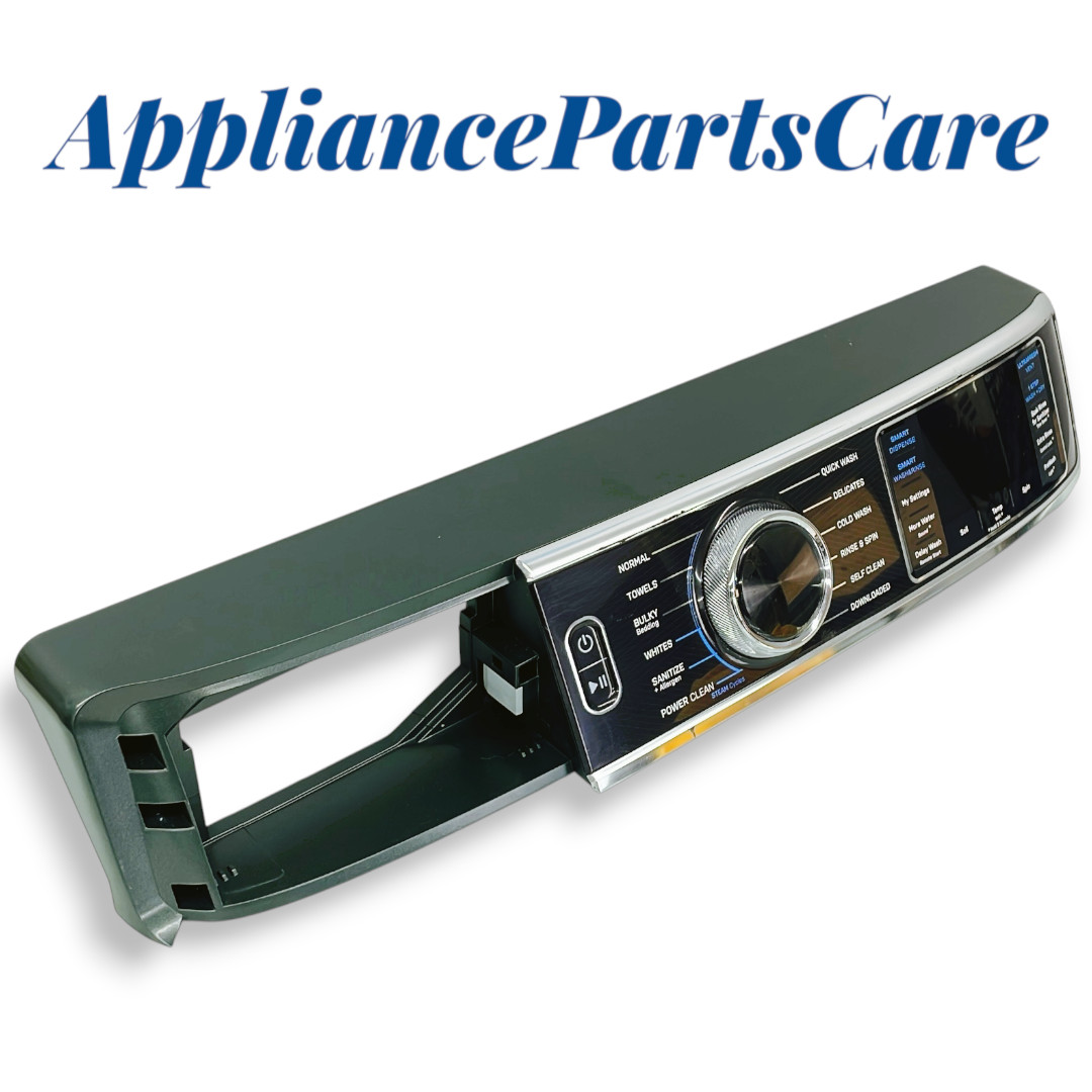 GE Washer Control Panel Assembly (Green) WH13X37622, WH22X34941, WH01X33944