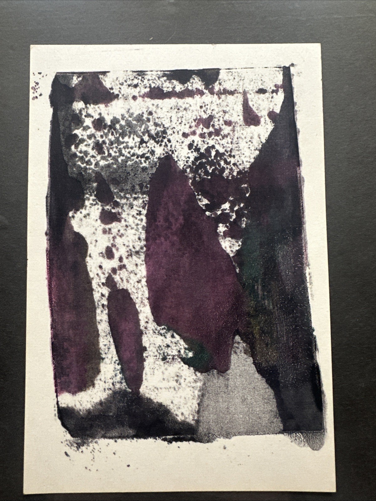 Paul Chidlaw Original Painting On Paper Abstract Exspressionist Mid 20th Paul Chidlaw Original Painting On Paper Abstract Exspressionist Mid 20th