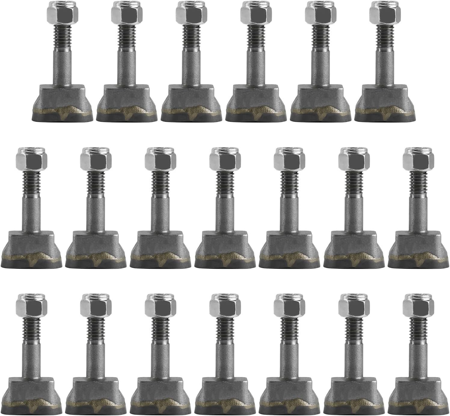 20-Pack Stump Grinder Teeth Vermeer Yellow Jacket Cemented Carbide Aftermarket 20-Pack Stump Grinder Teeth Vermeer Yellow Jacket Cemented Carbide Aftermarket