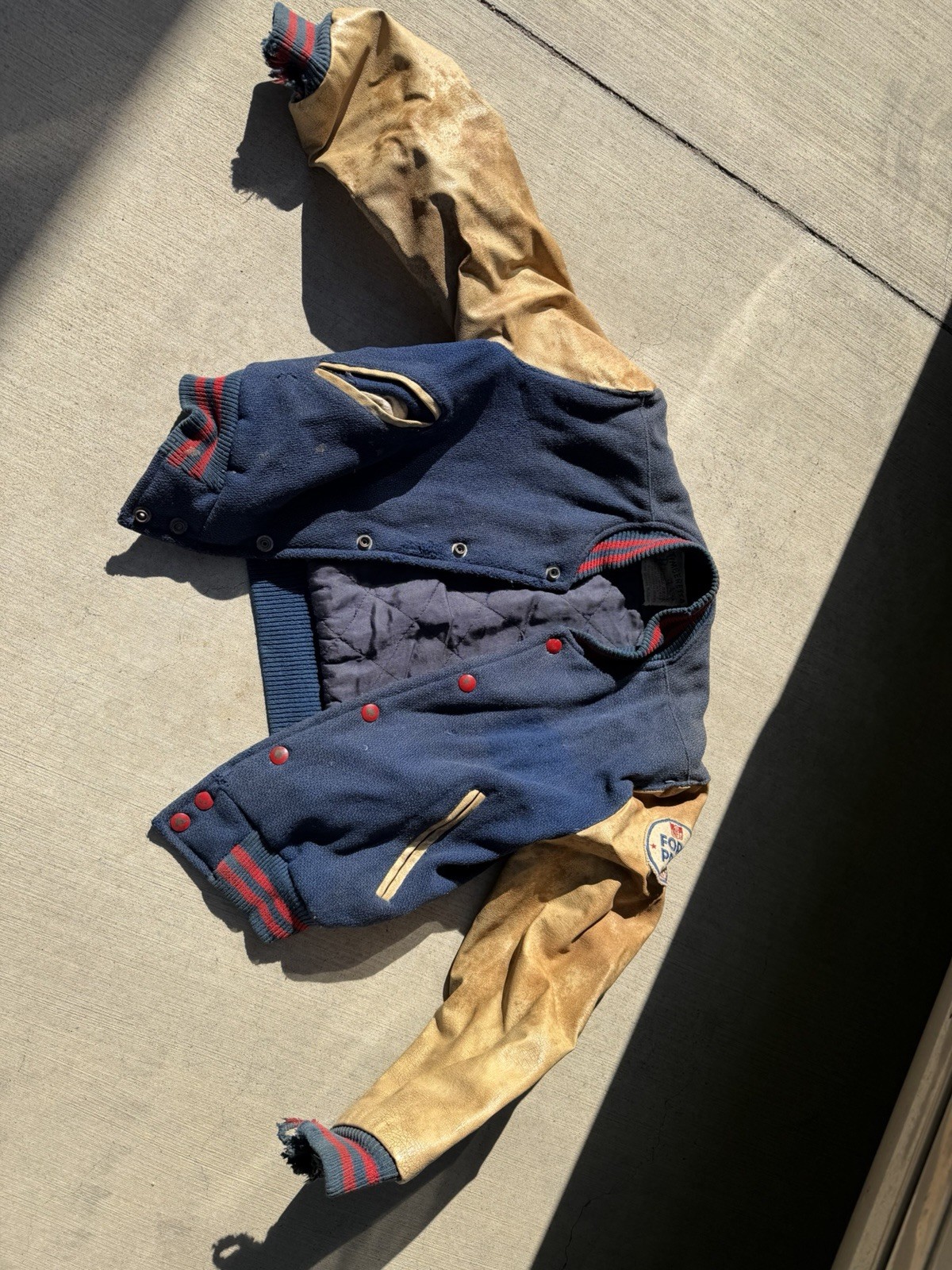 VTG 1960s Ford PPK Nfl Varsity Jacket Bears Wool Timberetta Kids M As Is Worn VTG 1960s Ford PPK Nfl Varsity Jacket Bears Wool Timberetta Kids M As Is Worn