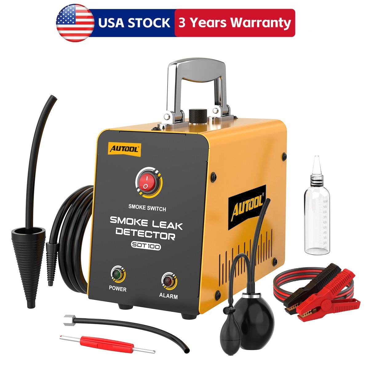 Automotive EVAP Smoke Machine Leak Detector Car Pipe System Vacuum Smoke Tester