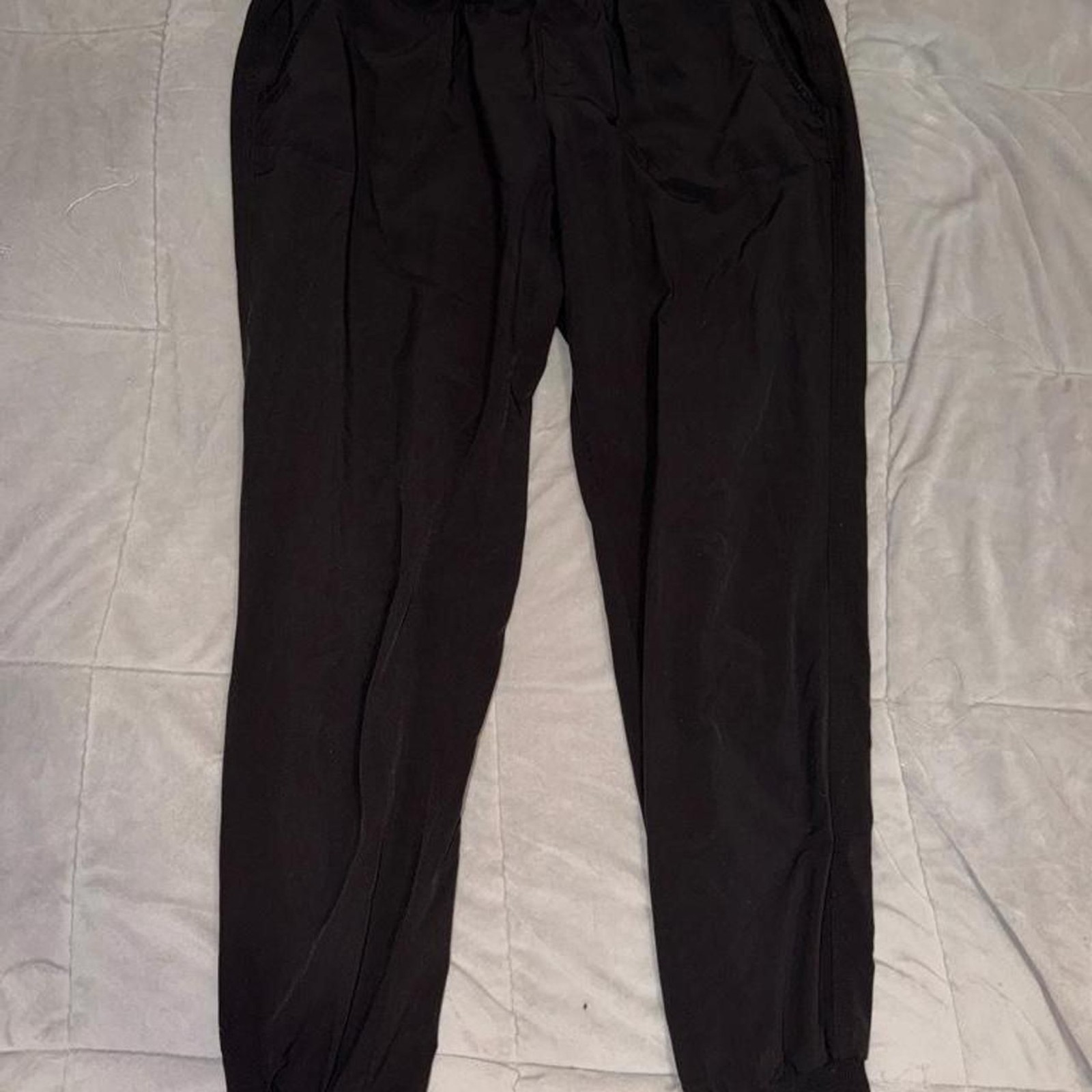 Athleta Women\'s Black and Grey Trousers