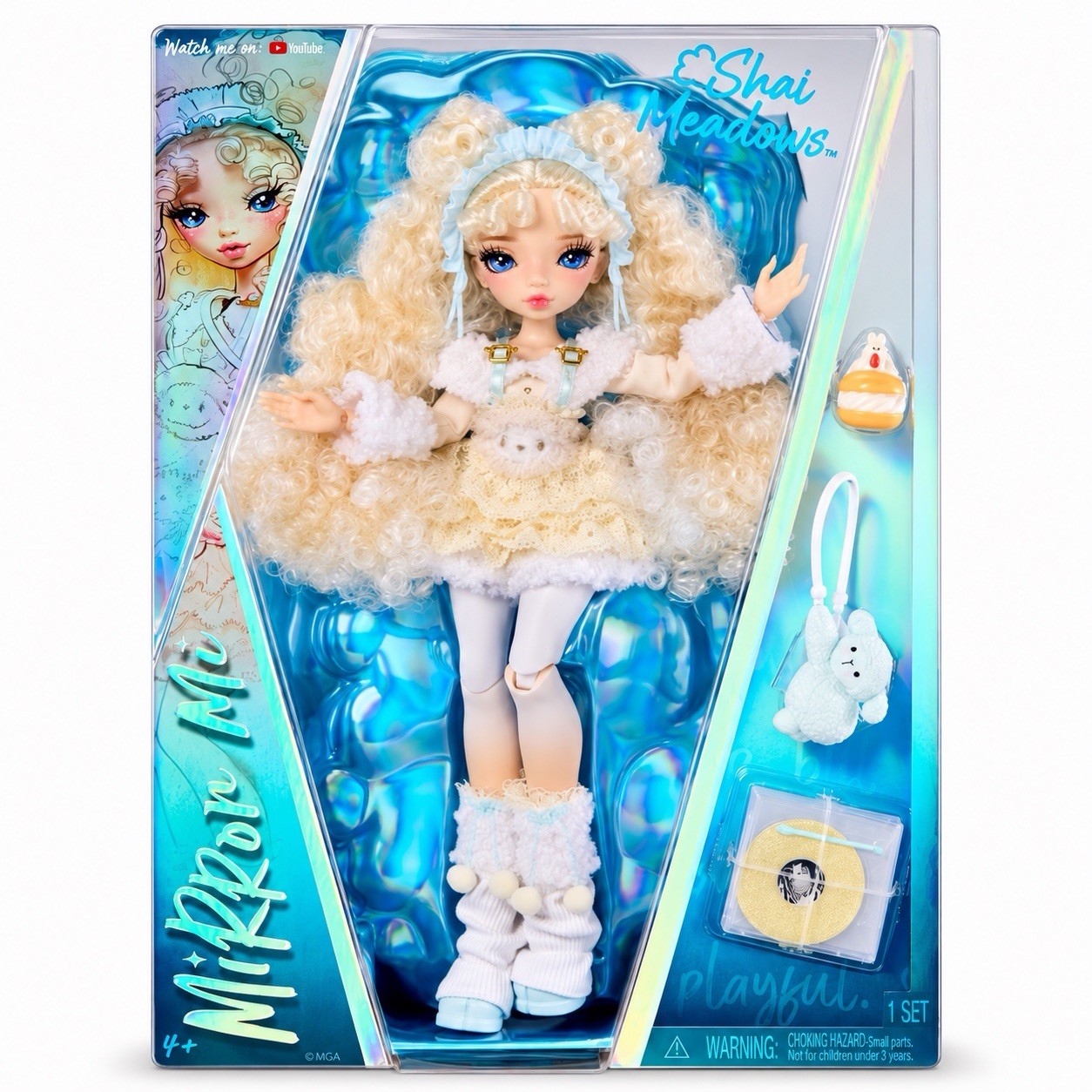 Mirror Mi Shai Meadows Fashion Doll W/ Accessories Sheepish Emotion MGA - NEW Mirror Mi Shai Meadows Fashion Doll W/ Accessories Sheepish Emotion MGA - NEW
