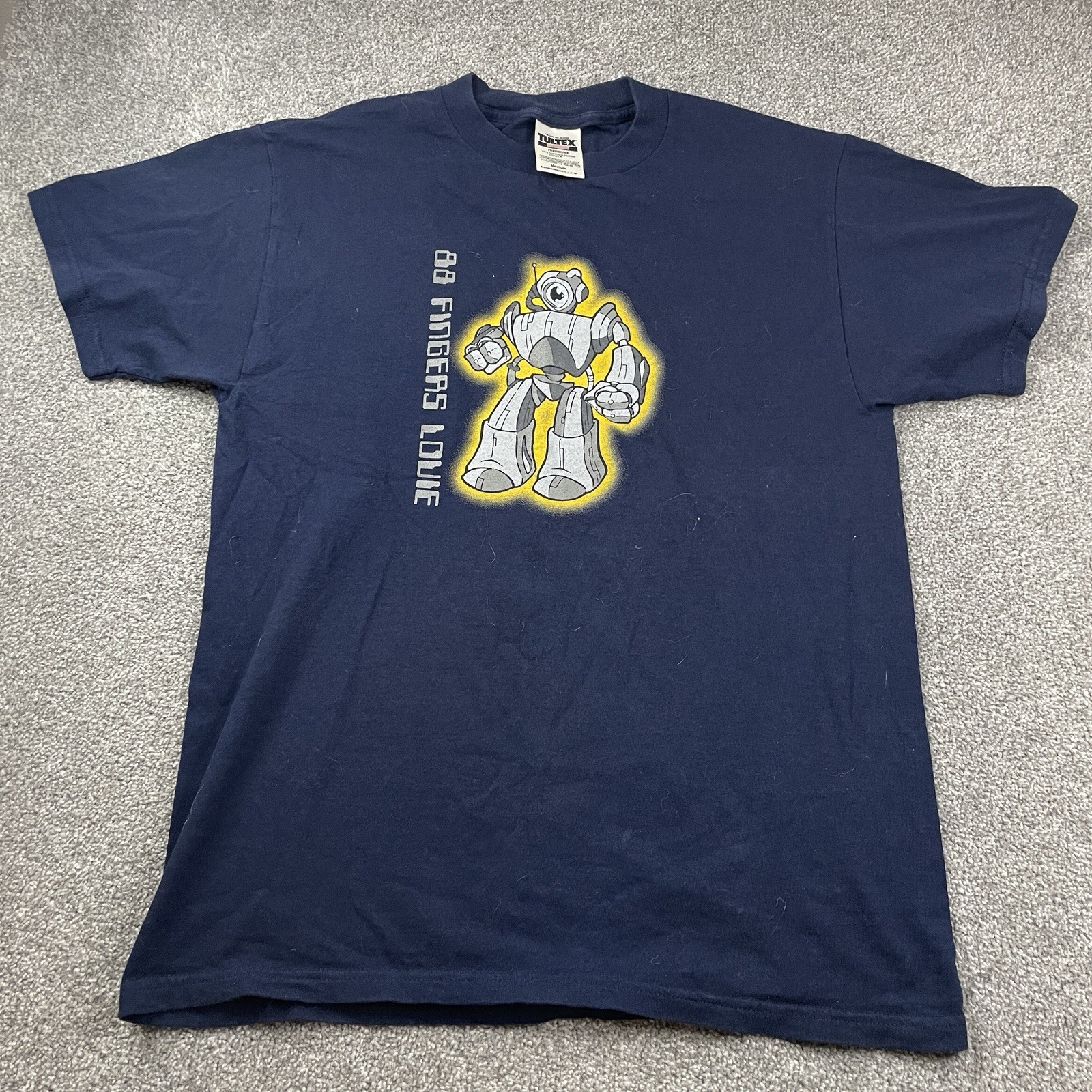 Vintage 88 Fingers Louie Robot Mr Precision Men M T Shirt Chicago Punk Band 90s Vintage 88 Fingers Louie Robot Mr Precision Men M T Shirt Chicago Punk Band 90s