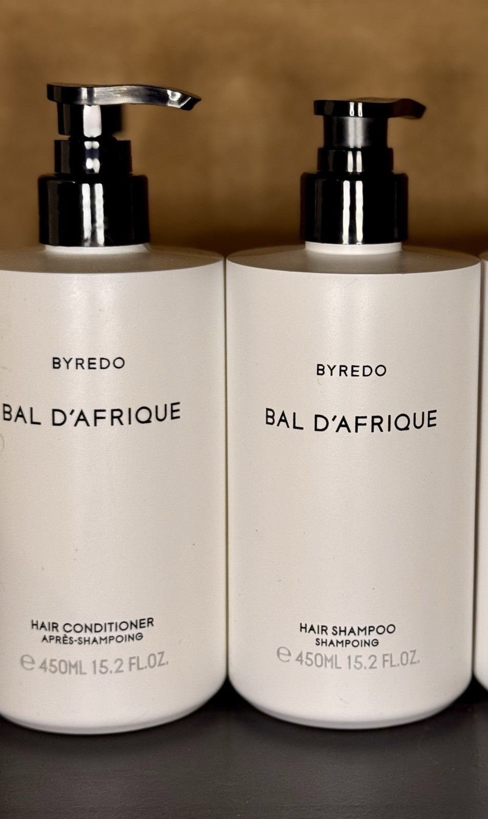 Byredo D\'Afrique Shampoo & Conditioner Bundle Jumbo 450ml New