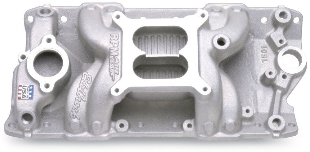 Edelbrock Performer RPM AIR-Gap Intake Manifold for Small Block Chevy 350