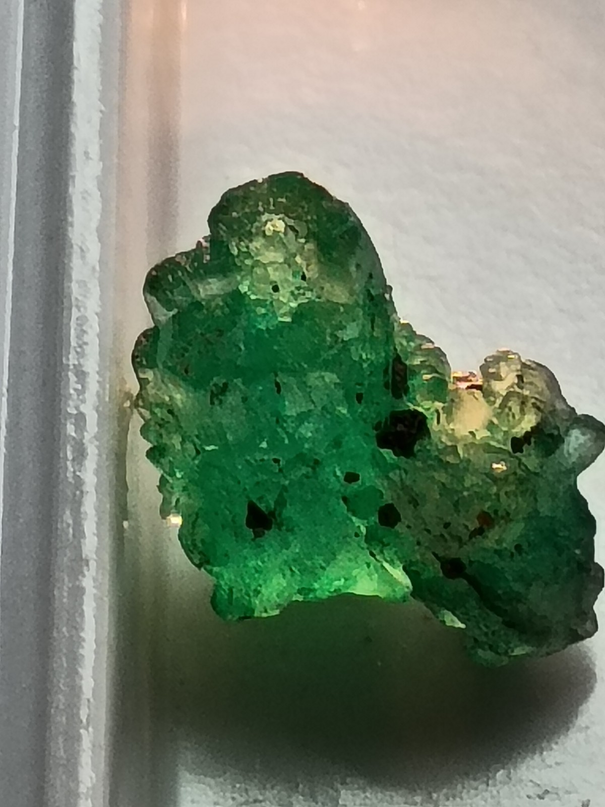 Beautiful Natural Colombian Emerald  Specimen Size 13.8x6.3 mm Weight 5.15 Cts