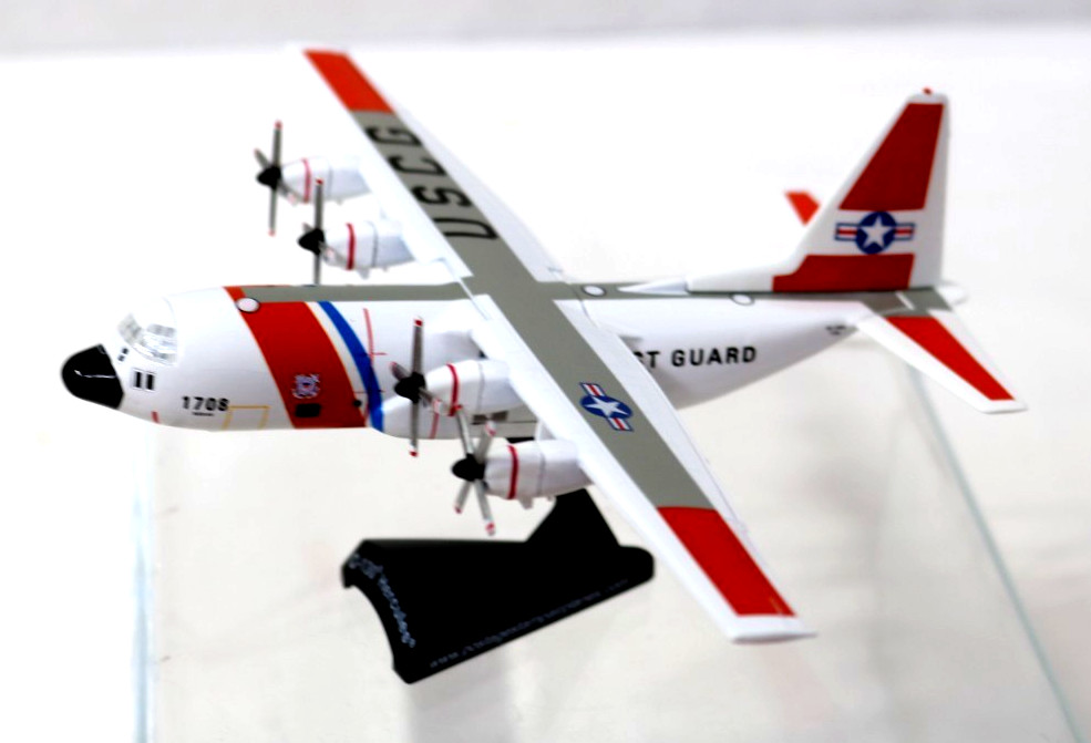 C-130 USCG Hercules Variant H 1:200 PS5330-5 Diecast Search & Rescue 7\ C-130 USCG Hercules Variant H 1:200 PS5330-5 Diecast Search & Rescue 7\