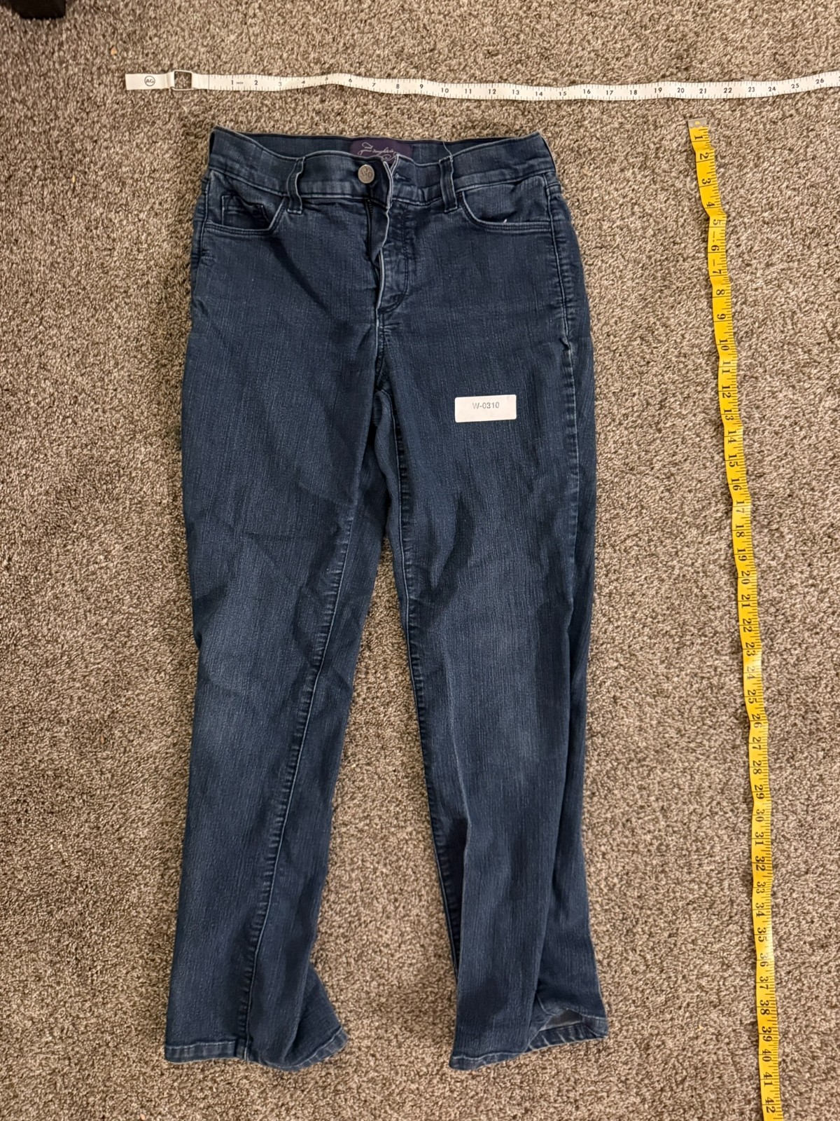 NYDJ dark blue cropped jeans 4 NYDJ dark blue cropped jeans 4
