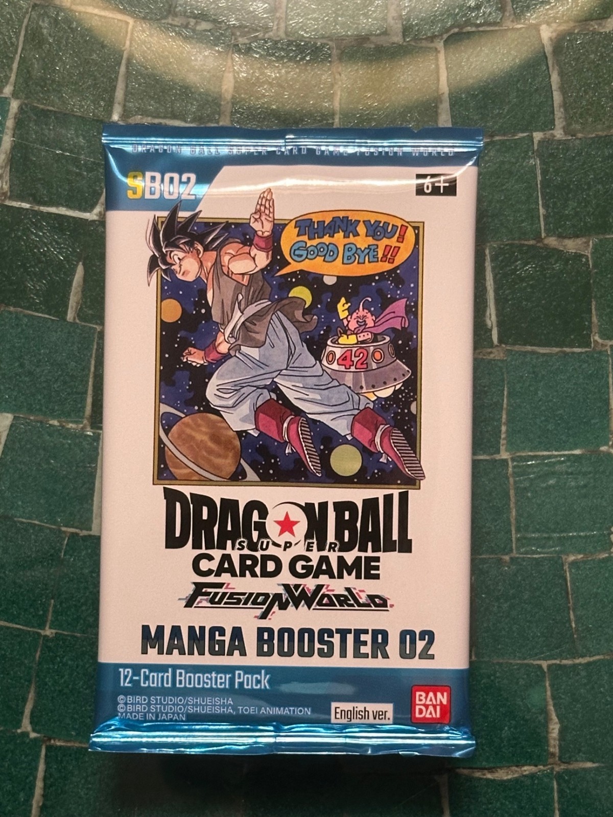 Dragon Ball Super Fusion World Manga Booster 02 SB02 Sealed 12-Card Pack English