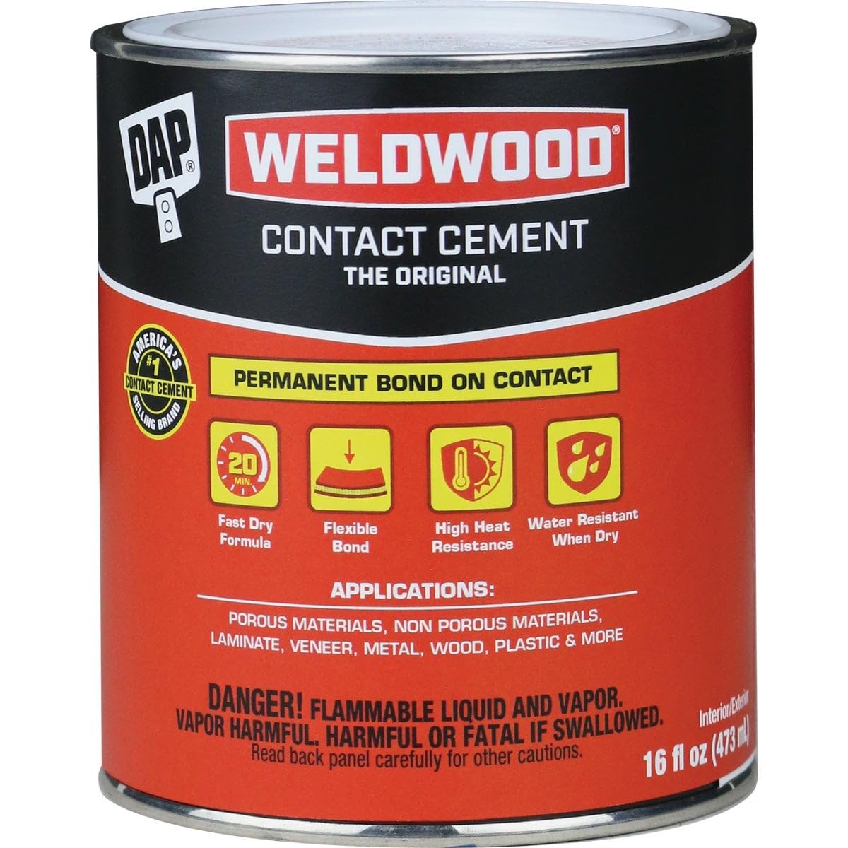 1 pt Dap 00271 Weldwood Contact Cement