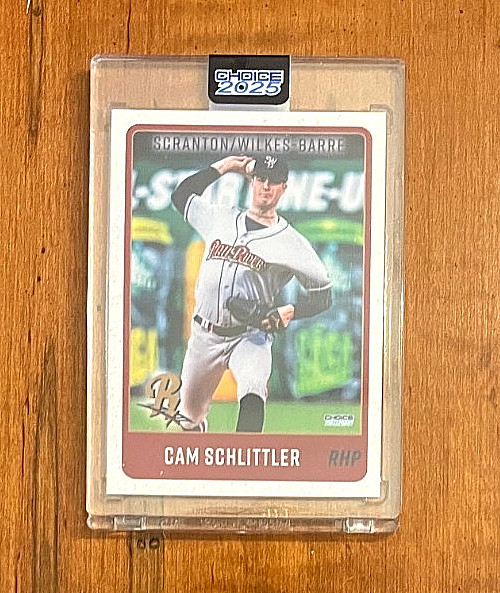 2025 CAM SCHLITTLER RC SCRANTON WILKES-BARRE - SEALED PRISTINE CENTERED 2025 CAM SCHLITTLER RC SCRANTON WILKES-BARRE - SEALED PRISTINE CENTERED