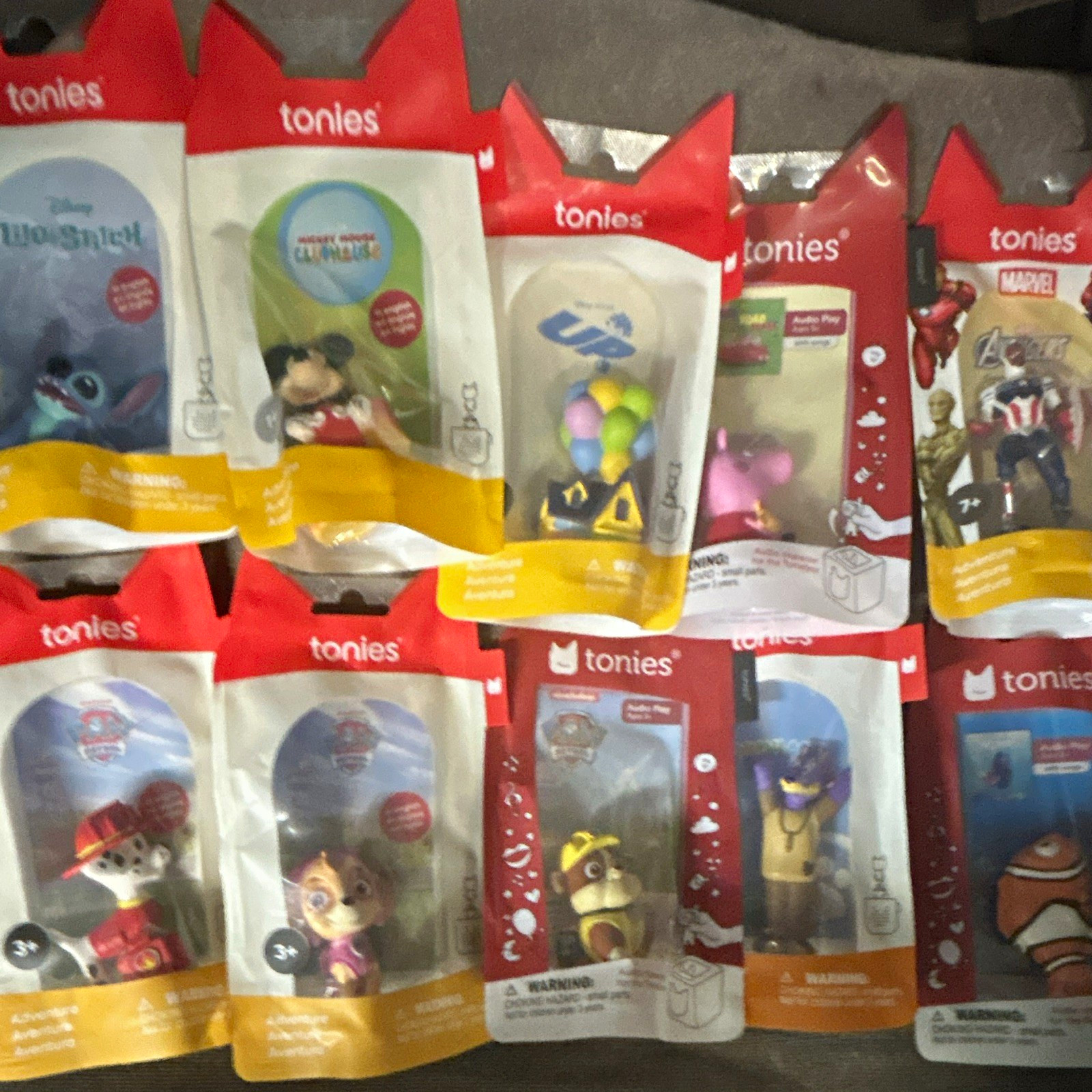 tonies Toniebox Audio Character Figures Assorted Disney Mixed Lot, Ages 3+