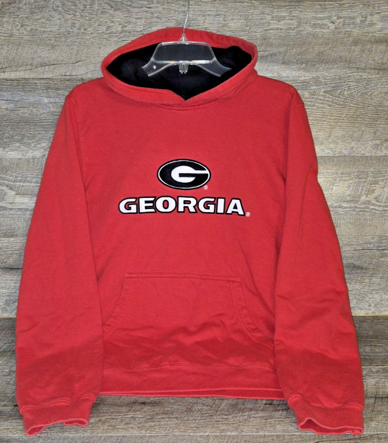Gen 2 Georgia Bulldogs Embroidery Logo Red Pullover Hoodie Unisex Size XL NCAA Gen 2 Georgia Bulldogs Embroidery Logo Red Pullover Hoodie Unisex Size XL NCAA