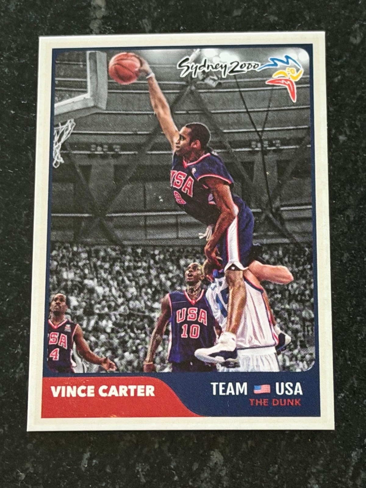VINCE CARTER 2000 Team USA Summer Olympics Basketball Card \