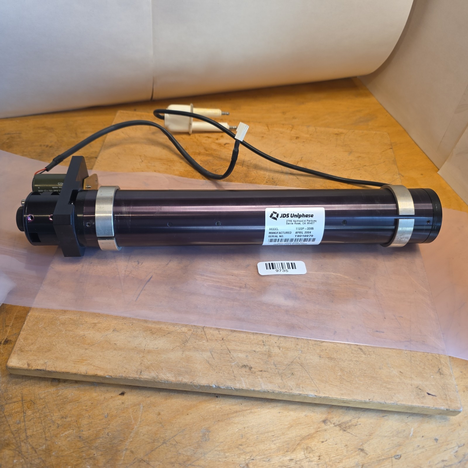 JDS Uniphase 1122P-3385 Laser Maxon 2522.846-00.112-008 *We*SHIP*TODAY*